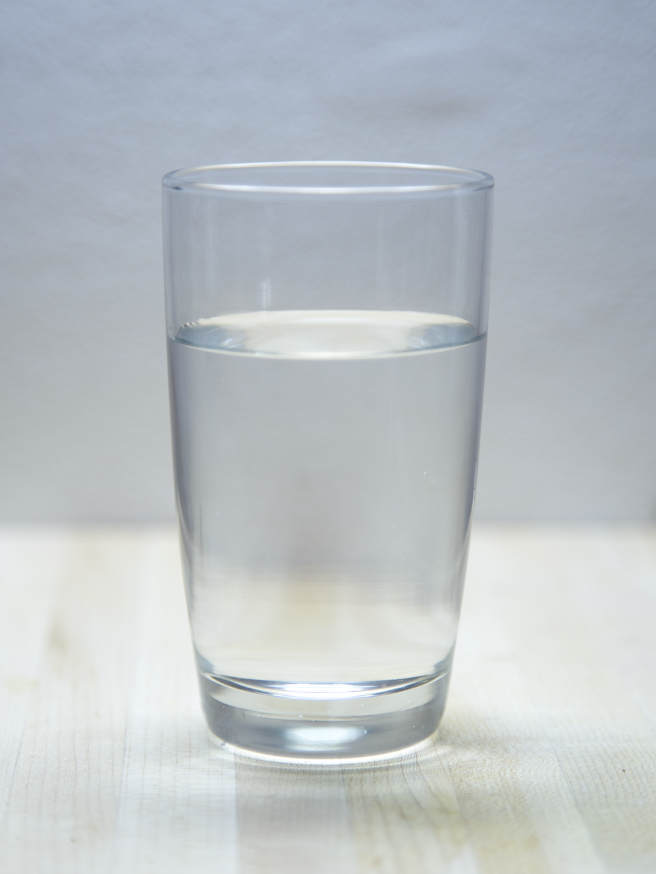 verre eau